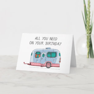 TARJETA TODO LO QUE NECESITAS ES AMOR/UN CAMPER/MÍ EN TARJ