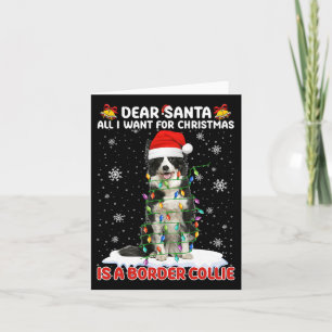 Tarjeta Todo Lo Que Quiero De Los Navidades Es Fronteriza