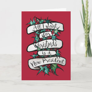 Tarjeta Todo lo que quiero de los Navidades es un nuevo pr