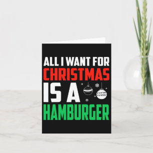 Tarjeta Todo Lo Que Quiero De Los Navidades Es Un Rápido D
