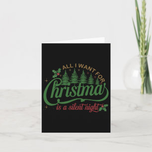 Tarjeta Todo Lo Que Quiero Para Los Navidades Es Una Famil