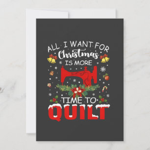 Tarjeta Todo lo que quiero para Navidad es más tiempo para