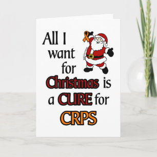 Tarjeta Todo lo que Quiero para Navidad/Tarjeta CRPS de Sa