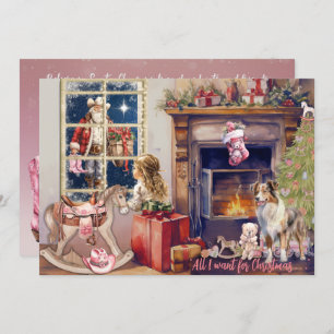 Tarjeta "Todo Lo Que Quiero Para Navidades"