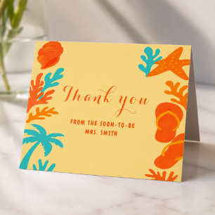 Tarjeta Todo lo que veo es amor Costero Boho Bridal Person