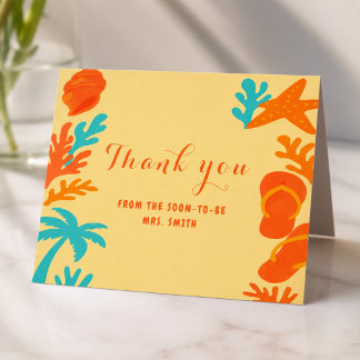 Tarjeta Todo lo que veo es amor Costero Boho Bridal Person