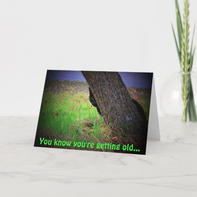 Tarjeta Todo medio de esas velas que usted está (Anverso)