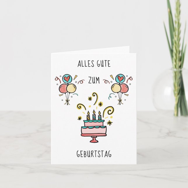 Tarjeta Todo propiedad al cumpleaños (Anverso)