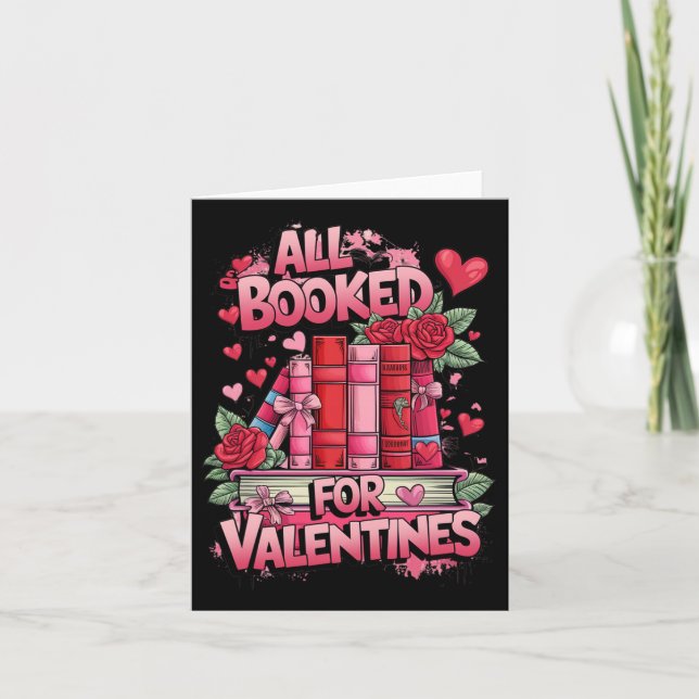 Tarjeta Todo Reservado Para El Día de San Valentín Bo De S (Anverso)