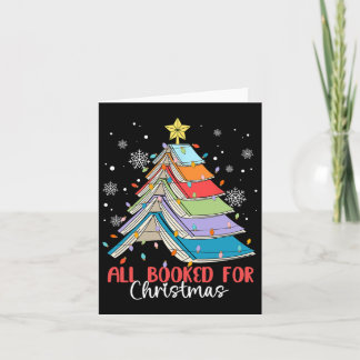 Tarjeta Todo reservado para el libro de Navidad Libro de l