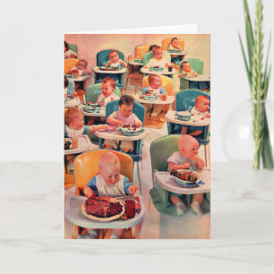 Tarjeta todo restaurante para bebés