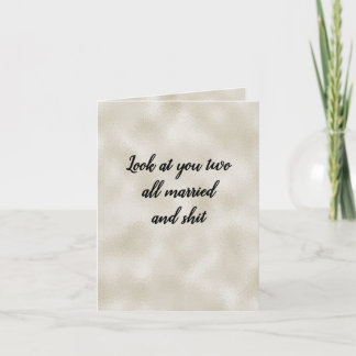 Tarjeta Todos casados - diseño por petición