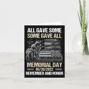 Tarjeta Todos dieron algo, algunos dieron todo. Día de los