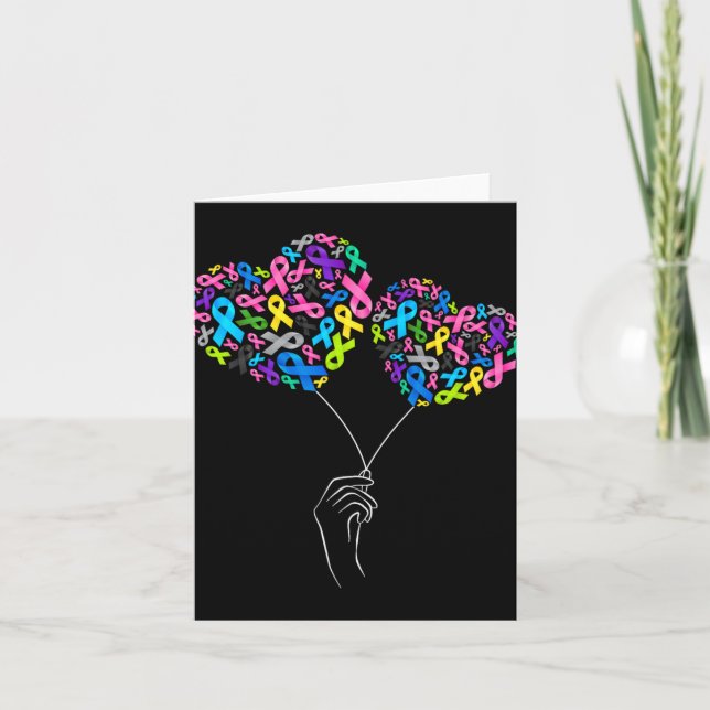 Tarjeta Todos los casos de cáncer importan la sensibilizac (Anverso)