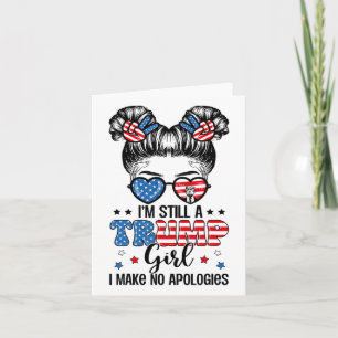 Tarjeta Todos Los Chicas Estadounidenses De Trump El 4 De