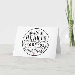 Tarjeta Todos Los Corazones Llegan A Casa...