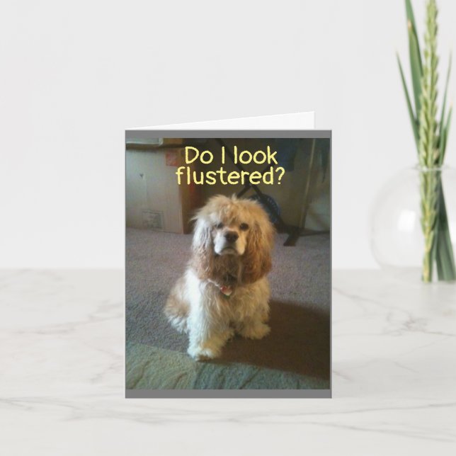 TARJETA *TODOS LOS DÍAS* ESTAMOS APARTADOS DE QUE "TE ECHE (Anverso)