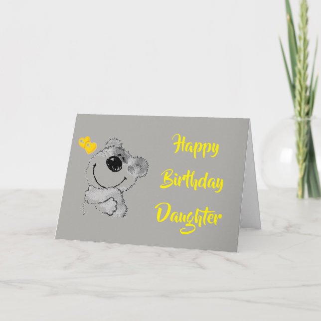 TARJETA TODOS LOS DÍAS SON ESPECIALES —CUMPLEAÑOS NUESTRA  (Anverso)