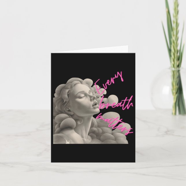 Tarjeta Todos Los Regalos De Respiración Por Diversión De  (Anverso)