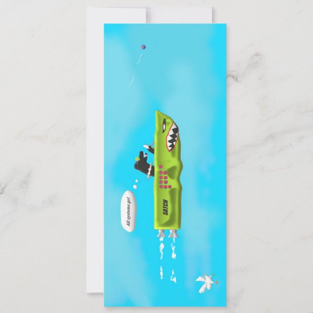 Tarjeta ¡Todos los sistemas van! (Anverso)