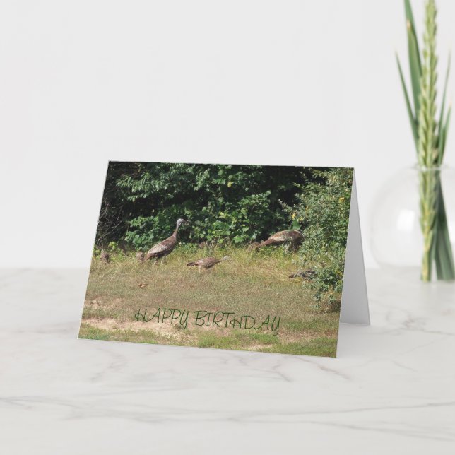 Tarjeta Todos Los Turcos, Cumpleaños (Anverso)