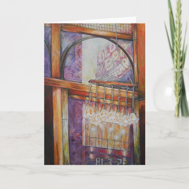 Tarjeta Todos Somos Meses Volando A La Misma Luz. (Anverso)