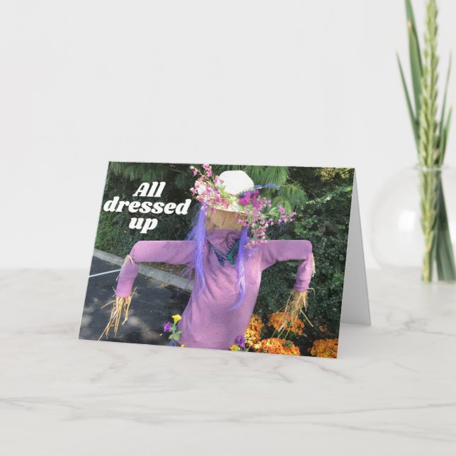 TARJETA TODOS VESTIDOS "POR TU DESEO DE CUMPLEAÑOS" (Anverso)