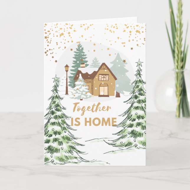 Tarjeta Together is home card (Anverso)