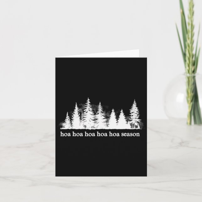 Tarjeta (toi Mau) Hoa Hoa Hoa Hoa Hoa Season Christmas  (Anverso)