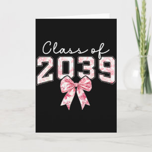 Tarjeta Toile Coquette Lazo Preppy Cl De 20 Niña Niños Flo