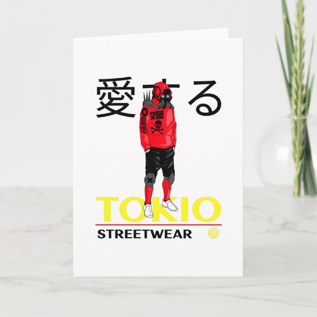 Tarjeta Tokyo Love - Streetwear - Anime Tokyo (Anverso)