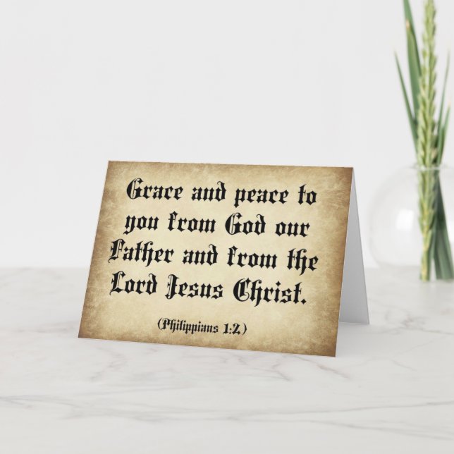 Tarjeta Tolerancia y paz del saludo de la biblia de los (Anverso)