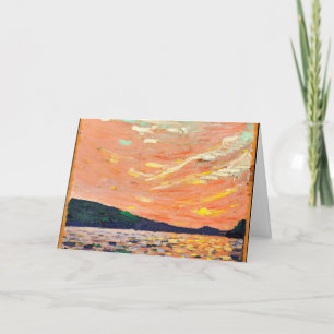 Tarjeta Tom Thomson - Lago Smoke