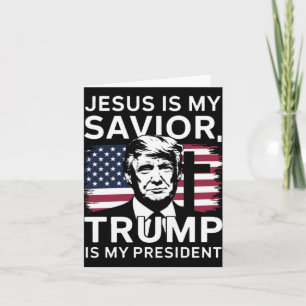 Tarjeta Toma De Mando 2025 Jesús Y Trump