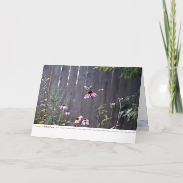 Tarjeta tomar el corazón (Anverso)