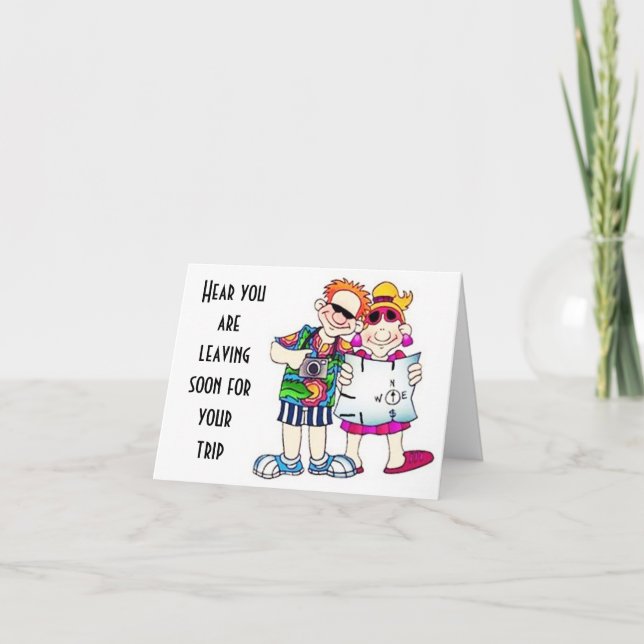 TARJETA TOMAR FOTOS TIENE GRAN VACACIONES (Anverso)