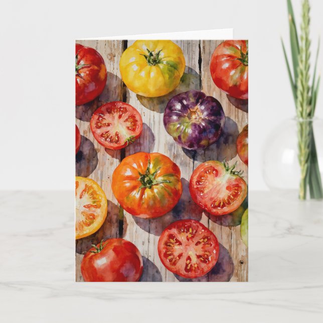 Tarjeta Tomates heredados (Anverso)