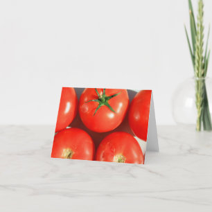 Tarjeta Tomates rojos Notecard