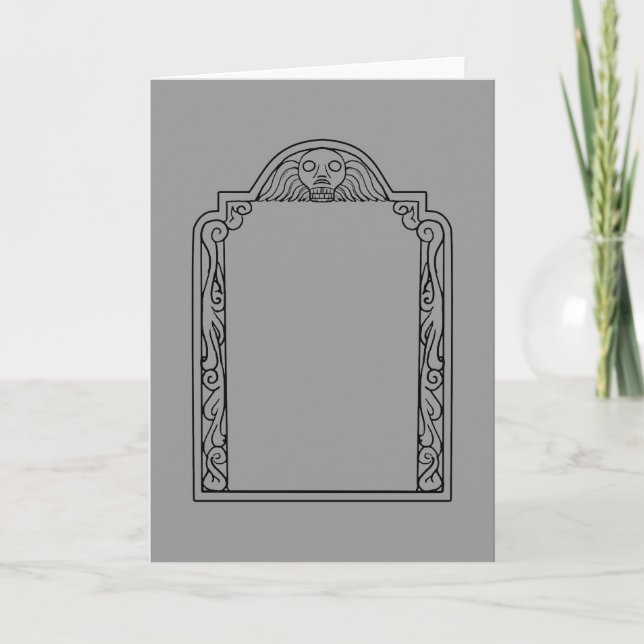 Tarjeta Tombstone (Anverso)