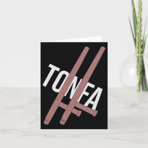 Tarjeta Tonfa - Tong Fa Pair - Okinawa Luchando