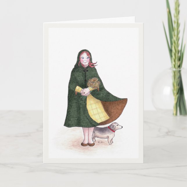 Tarjeta Topaz - cumpleaños de noviembre para ella (Anverso)