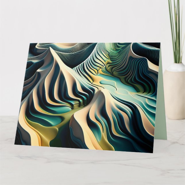 Tarjeta Topographic Currents (Anverso)