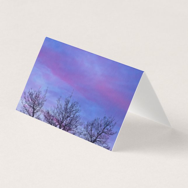 Tarjeta Tops de tres árboles (Anverso)