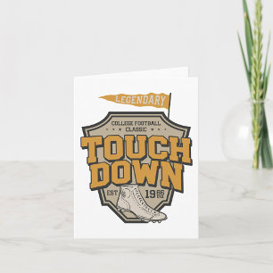 Tarjeta Toque Legendario de Fútbol Americano Universitario