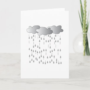 Tarjeta Tormenta de lluvia