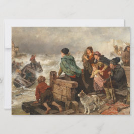 Tarjeta Tormenta en la costa (por Rudolf Jordan)