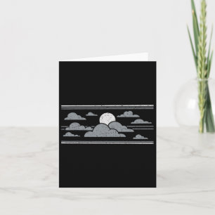 Tarjeta Tormenta retro Halloween Moon