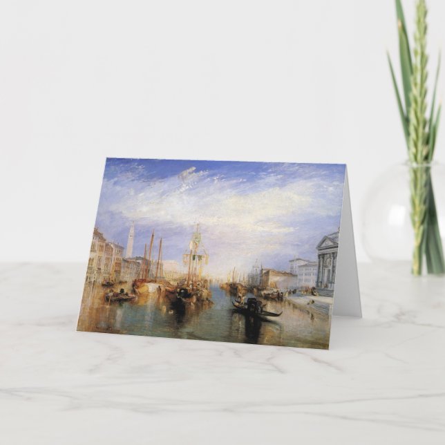 Tarjeta torner, j m w - gran canal - venice (Anverso)