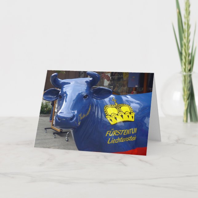 Tarjeta toro de liechtenstein (Anverso)