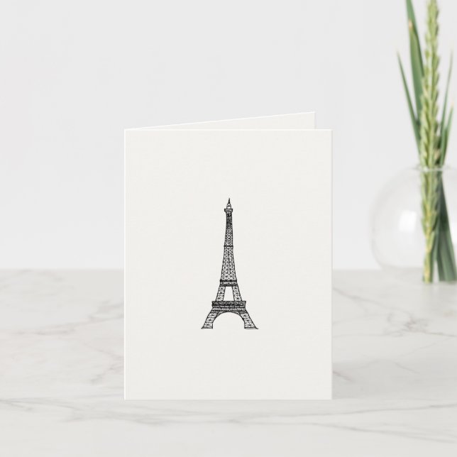 Tarjeta Torre de Customizable_Paris_Eiffel (Anverso)